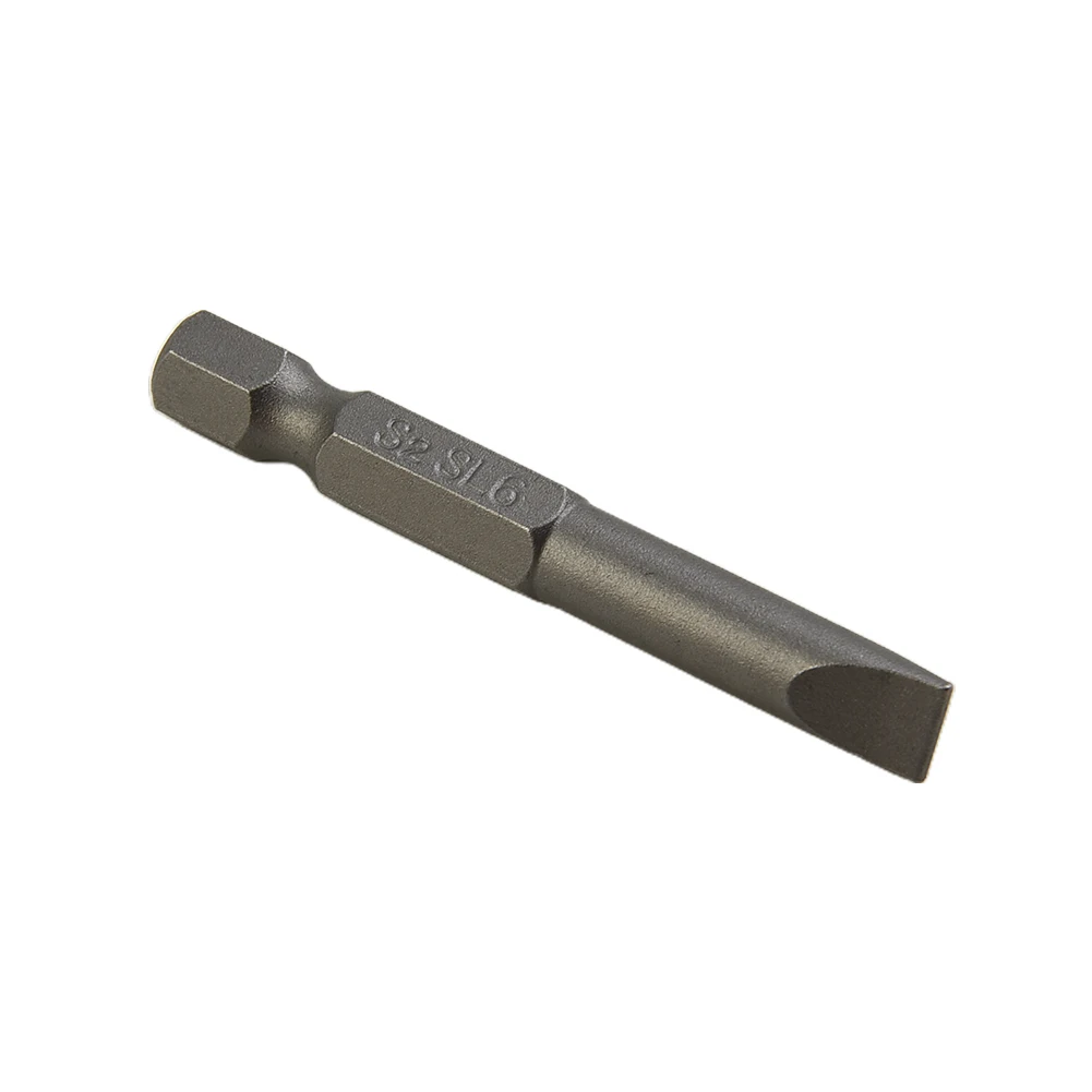 High Quality New Practical Useful Slotted Tip Screwdriver Bit 1/4in Hex Shank 2.0-6.0mm 50mm 6pcs/set Magnetic Slotted
High Quality New Practical Useful Slotted Tip Screwdriver Bit 1/4in Hex Shank 2.0-6.0mm 50mm 6pcs/set Magnetic Slotted