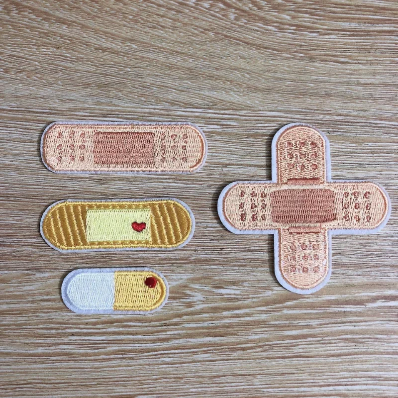 Sale Embroidery Patches To Sew On Women's Bags Cartoon Band-Aid Pattern Kids Clothing Cloth Stickers Decorative Accessories
Sale Embroidery Patches To Sew On Women's Bags Cartoon Band-Aid Pattern Kids Clothing Cloth Stickers Decorative Accessories