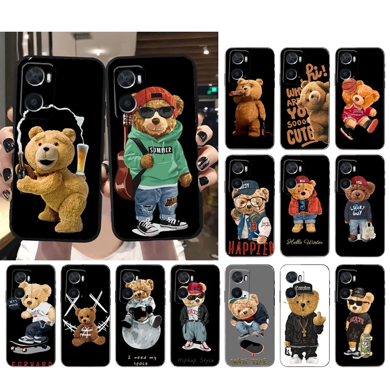 Funny Fashion cartoon sports Bear Phone Case For OPPO A16 A17 A32 A52 A53S A54 A55 A57 A58 A74 A8 A91 A96 REALME 8 C20 C21
Funny Fashion cartoon sports Bear Phone Case For OPPO A16 A17 A32 A52 A53S A54 A55 A57 A58 A74 A8 A91 A96 REALME 8 C20 C21