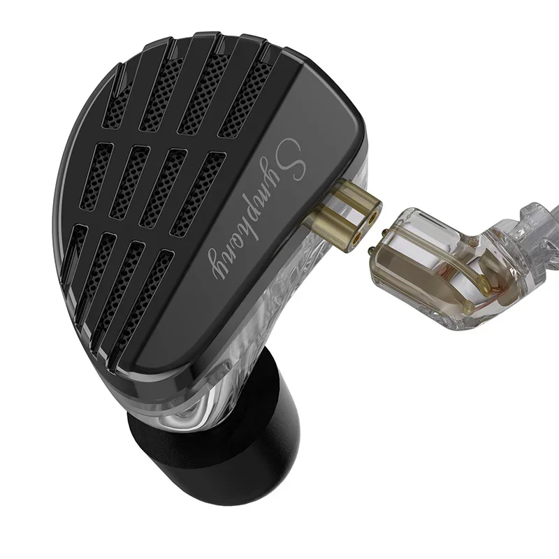 

KZ Symphony 13.2mm Self-developed Planar Driver+6mm High-performance Dynamic driver Hybrid In-Ear Monitor Earphone