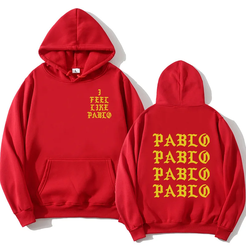 

2023 I Feel Like Paul Pablo Kanye West sweat homme hoodies men Sweatshirt Hoodies Hip Hop Streetwear Hoody pablo hoodie