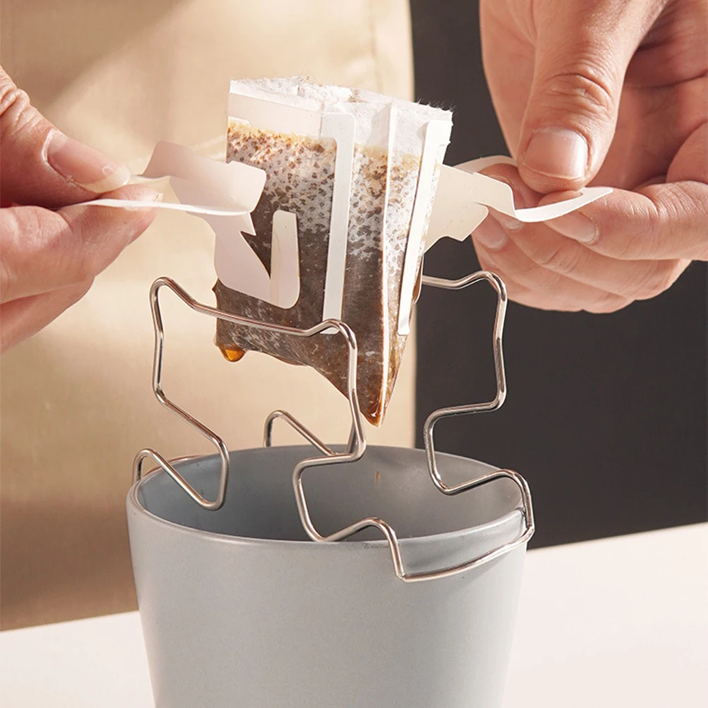 1PC Coffee Filter Holder Portable Reusable Outdoor Tea Filters Dripper Baskets Coffee Ear Drip Filter Paper Bag Shelf Coffeeware
1PC Coffee Filter Holder Portable Reusable Outdoor Tea Filters Dripper Baskets Coffee Ear Drip Filter Paper Bag Shelf Coffeeware