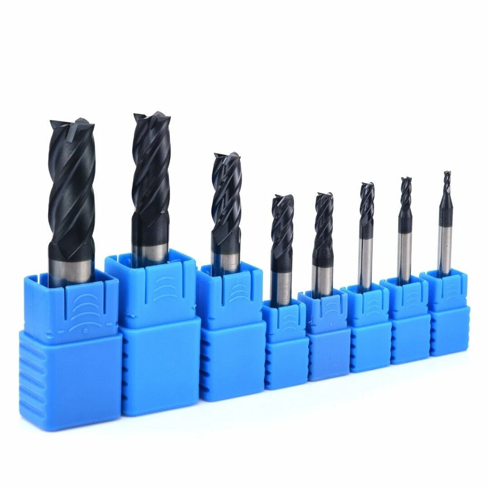 Durable End Mill Milling Cutter Tool 4mm 5mm 6mm 8mm 8pcs Carbide DIY End Mill Set HRC50 Milling Cutter Tool 10mm
Durable End Mill Milling Cutter Tool 4mm 5mm 6mm 8mm 8pcs Carbide DIY End Mill Set HRC50 Milling Cutter Tool 10mm