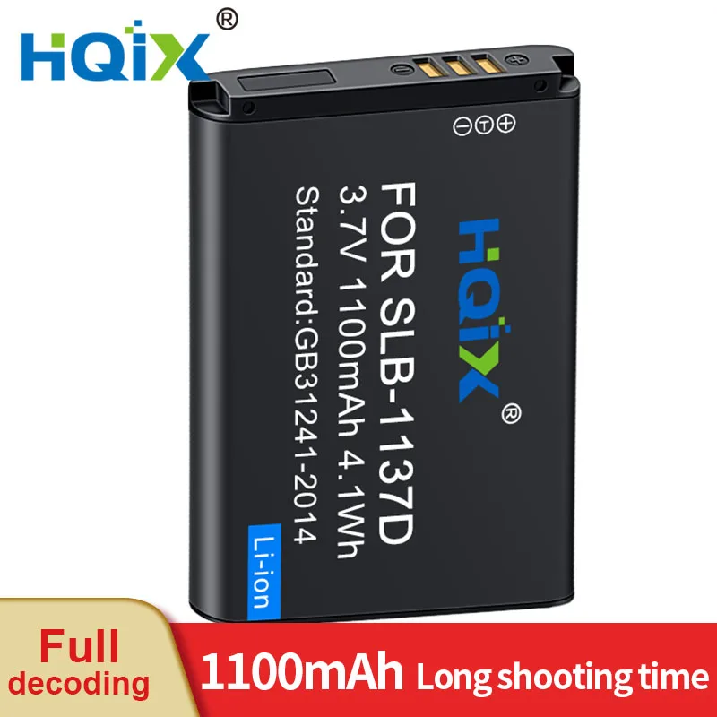 HQIX for Samsung NV11 NV30 NV40 NV100HD NV103 NV24HD NV106HD I80 I85 I100 TL34 L74WIDE Camera SLB-1137D Charger Battery
HQIX for Samsung NV11 NV30 NV40 NV100HD NV103 NV24HD NV106HD I80 I85 I100 TL34 L74WIDE Camera SLB-1137D Charger Battery