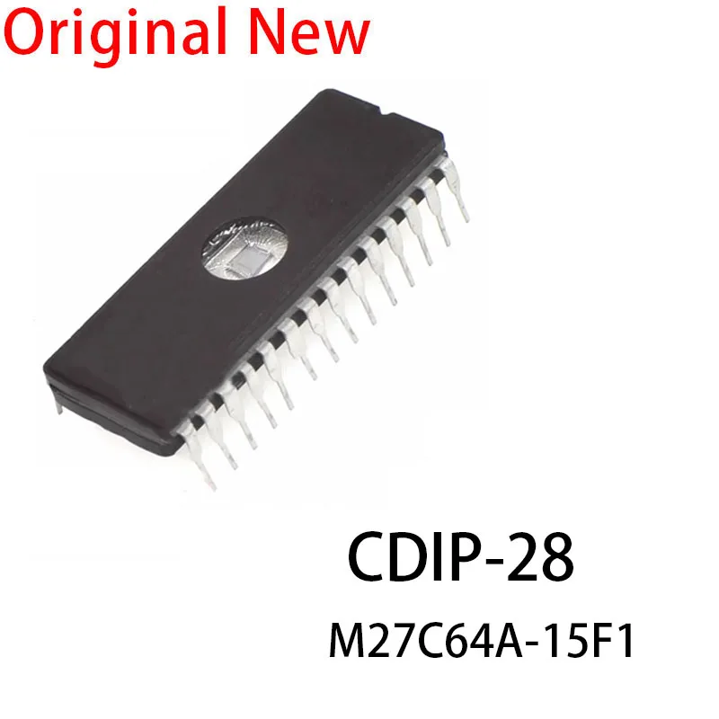 

10PCS New and Original M27C64A-15F1 M27C64A-10F1 M27C64A-12F1 27C64 CDIP-28 M27C64A