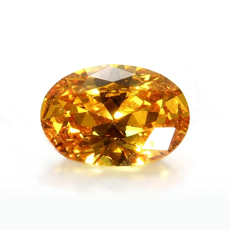 

10x14mm New Chic Unheated Gem Yellow Sapphire Oval Shape AAA Natural Loose Gemstone Diamond DIY Jewelry Decorative Crafts