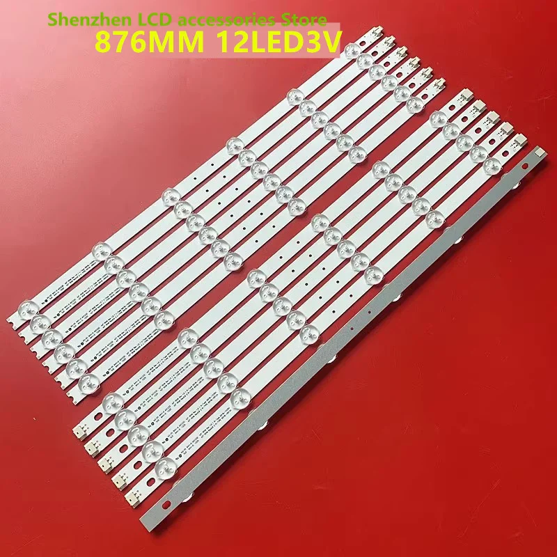 12PCS 876mm LED Backlight Lamp strip 12leds For L42F1300-3D 6916L-0882A 6916L-0913A LC420DUN SE 42 inch LCD Monitor NEW
12PCS 876mm LED Backlight Lamp strip 12leds For L42F1300-3D 6916L-0882A 6916L-0913A LC420DUN SE 42 inch LCD Monitor NEW