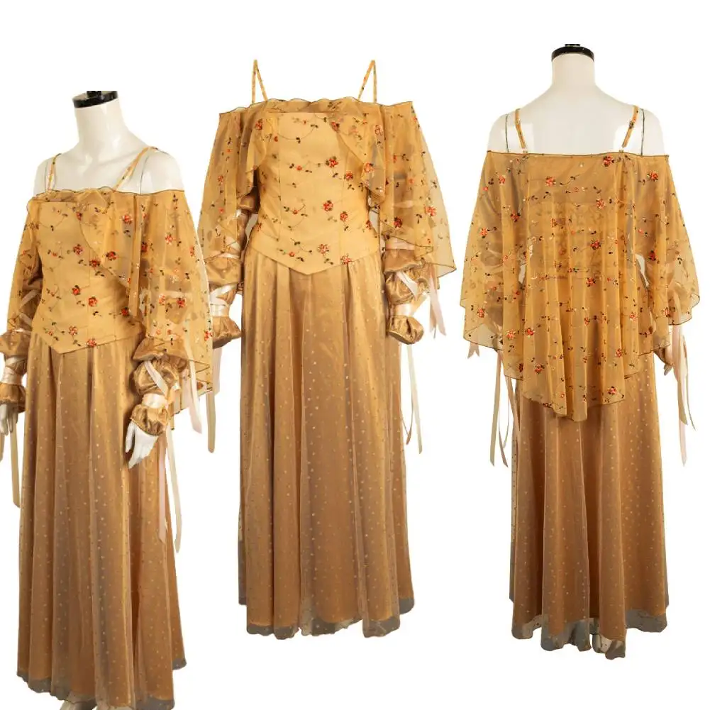 Female Padme Cosplay Fantasy Yellow Dresses Costume Adult Women Girls Fancy Dress UP Roleplay Halloween Carnival Outfits Clothes
Female Padme Cosplay Fantasy Yellow Dresses Costume Adult Women Girls Fancy Dress UP Roleplay Halloween Carnival Outfits Clothes