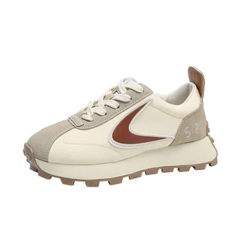 BONA: Os Sapatos de Corrida Masculinos Mais Populares de 2023 10 Increased Leisure Sneakers Female Shoes Popular Large Base of Portable Wear-resisting Girl Sports Shoes Women 2024 Free Shipping