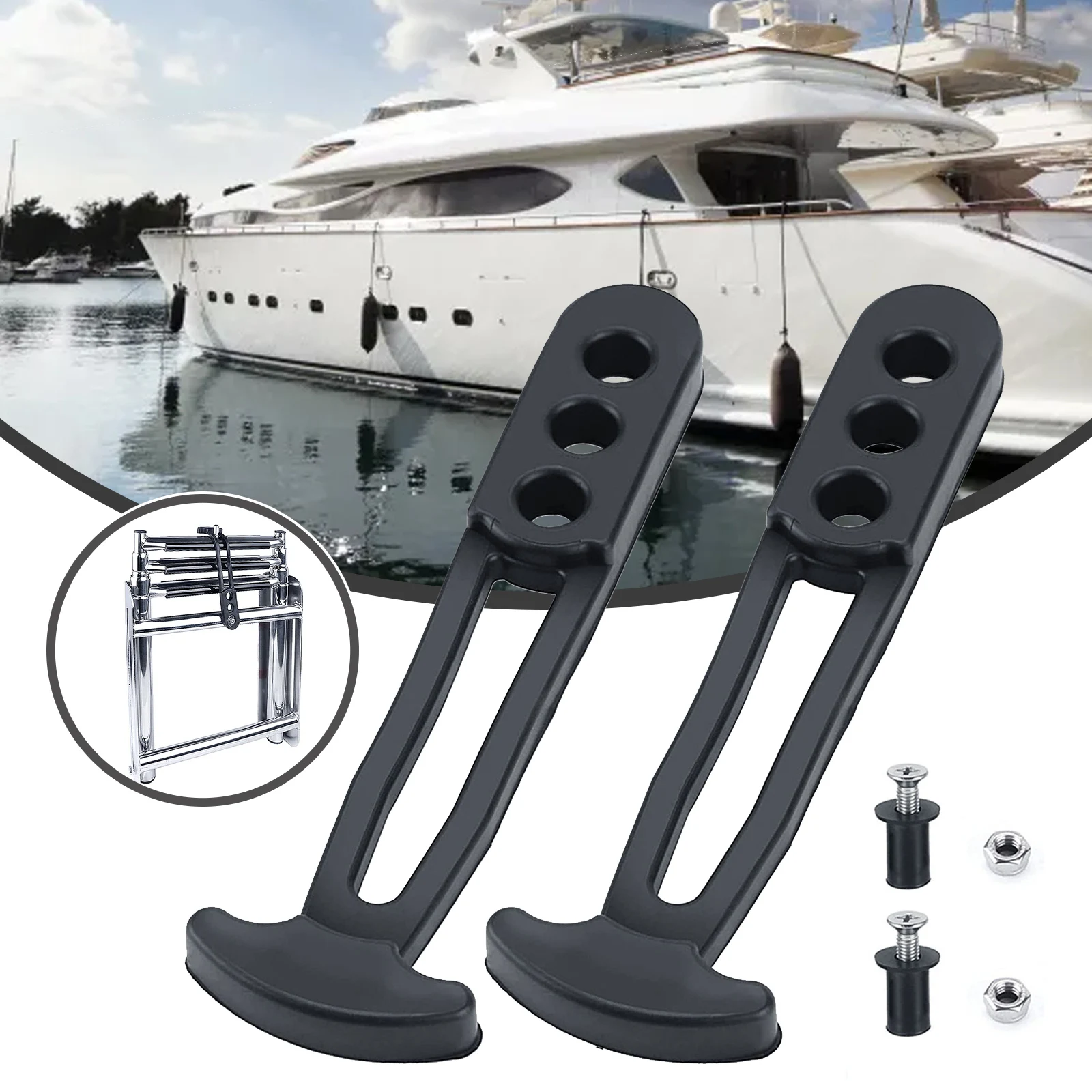 2pcs Rubber T-Shaped Lashing /Buckle Marine Launching/ Ladder Tool Accessories For Yachts Jet Boats /Storing Launching Ladders
2pcs Rubber T-Shaped Lashing /Buckle Marine Launching/ Ladder Tool Accessories For Yachts Jet Boats /Storing Launching Ladders
