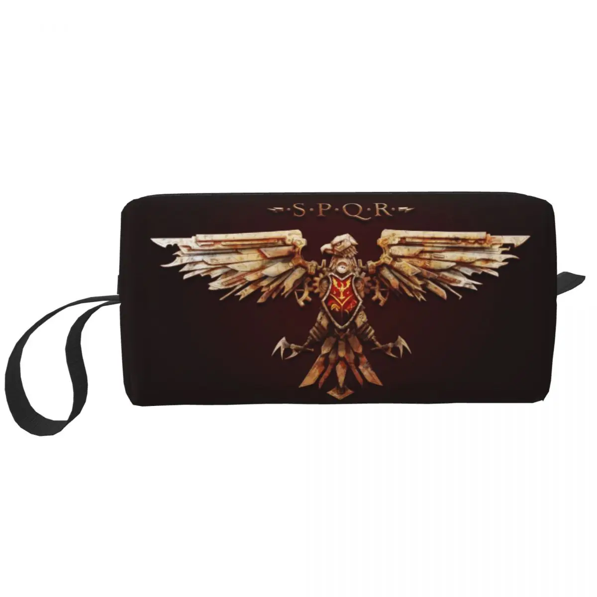 Roman Imperial Eagle SPQR Logo Cosmetic Bag Women Fashion Large Capacity Makeup Case Beauty Storage Toiletry Bags Dopp Kit Box
Roman Imperial Eagle SPQR Logo Cosmetic Bag Women Fashion Large Capacity Makeup Case Beauty Storage Toiletry Bags Dopp Kit Box