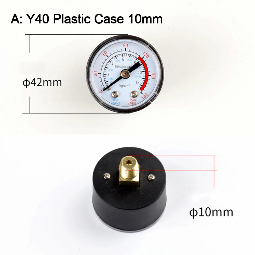 40mm Dual Scale Face Pressure Gauge 1/8\\\" BSPT Bottom Mount 15/30/60/100/160/200/300 PSI & Bar For Air Gas Water Fuel Liquid
40mm Dual Scale Face Pressure Gauge 1/8\\\" BSPT Bottom Mount 15/30/60/100/160/200/300 PSI & Bar For Air Gas Water Fuel Liquid