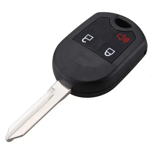 

Автомобильный Uncut Blank Key, 3 кнопки, дистанционный ключ, Оболочка Чехол для Ford сменный Футляр для ключей 250 350, черный