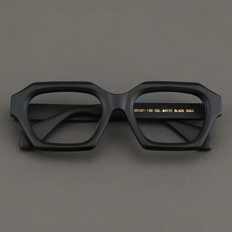 Thick Acetate Irregular Eyewear frame for Men Top quality Optical reading Myopia Fashion glasses Women's Personalized glasses
Thick Acetate Irregular Eyewear frame for Men Top quality Optical reading Myopia Fashion glasses Women's Personalized glasses