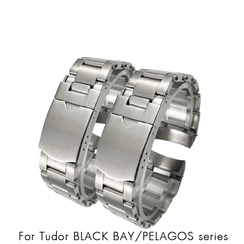 22mmSolid Stainless Steel Watchband for Tudor Black Bay Male Bracelet Wrist Pelagos Series Accessories strap On
22mmSolid Stainless Steel Watchband for Tudor Black Bay Male Bracelet Wrist Pelagos Series Accessories strap On