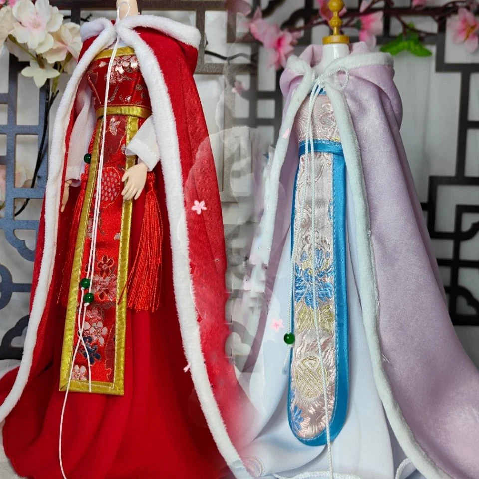 Doll Costume Clothes Winter Long Skirt Suit With Cloak Clothes Fit For 30cm Bjd Doll Body Dress Outfit
Doll Costume Clothes Winter Long Skirt Suit With Cloak Clothes Fit For 30cm Bjd Doll Body Dress Outfit