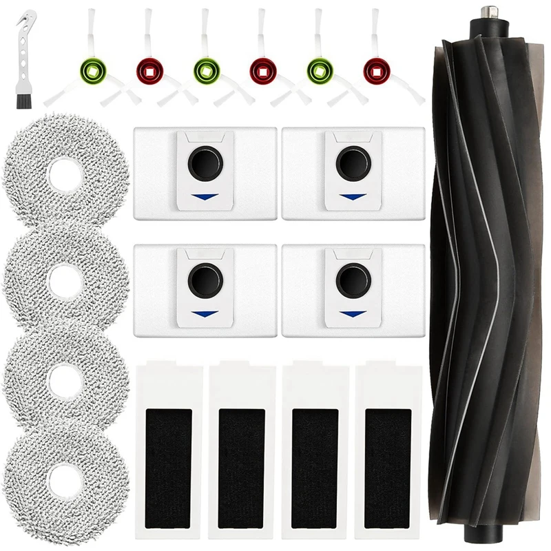 Replacement Parts for Ecovacs Deebot T20 OMNI/T20/T20 Max/T20 Pro Vacuum Main Side Brush Mop Pad Filter Dust Bag
Replacement Parts for Ecovacs Deebot T20 OMNI/T20/T20 Max/T20 Pro Vacuum Main Side Brush Mop Pad Filter Dust Bag