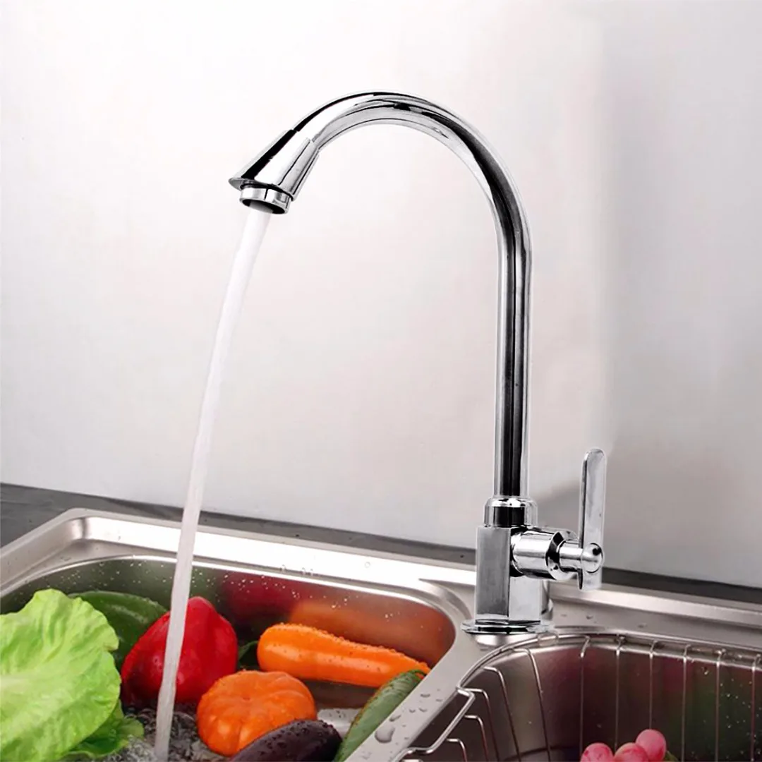 Brand-new 360 Degrees Swivel Stainless Steel Mixer Tap Kitchen Single Lever Spout Kitchen Fixture Faucets Hardware Accessories
Brand-new 360 Degrees Swivel Stainless Steel Mixer Tap Kitchen Single Lever Spout Kitchen Fixture Faucets Hardware Accessories
