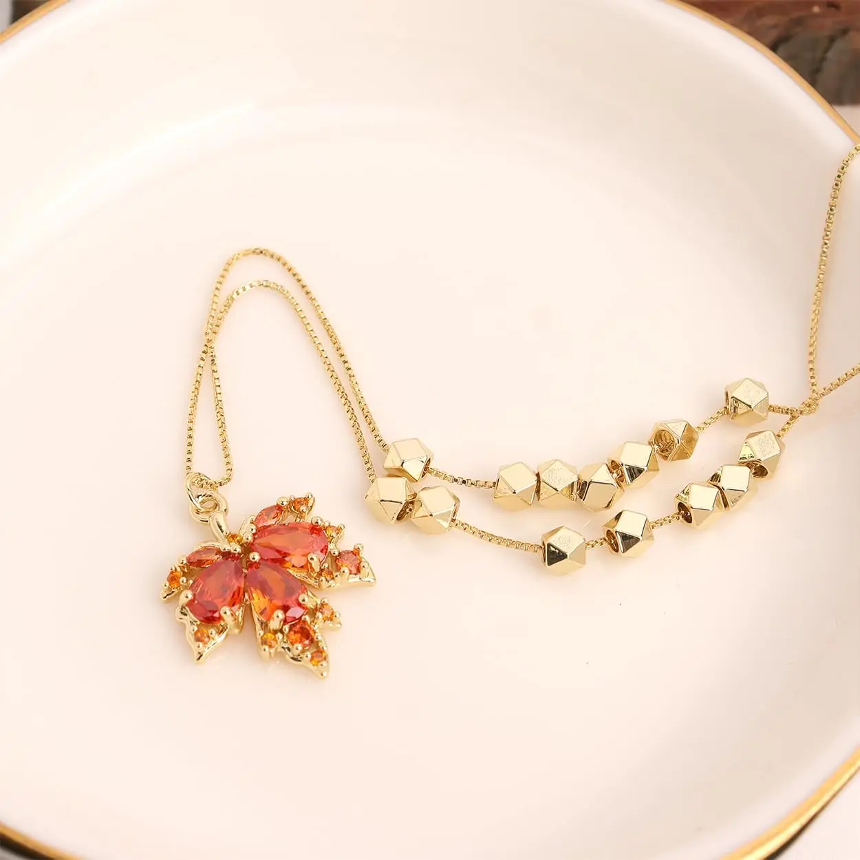 Maple Leaf Dainty Chain Simple Pendant Necklace for Women Cute Statement Rhinestone Necklace Thanksgiving Christmas Jewelry Gift 4 Mallzona Sf61efa7c23664a6783c1b45f492644e84 Maple Leaf Dainty Chain Simple Pendant Necklace for Women Cute Statement Rhinestone Necklace Thanksgiving Christmas Jewelry Gift Mallzona