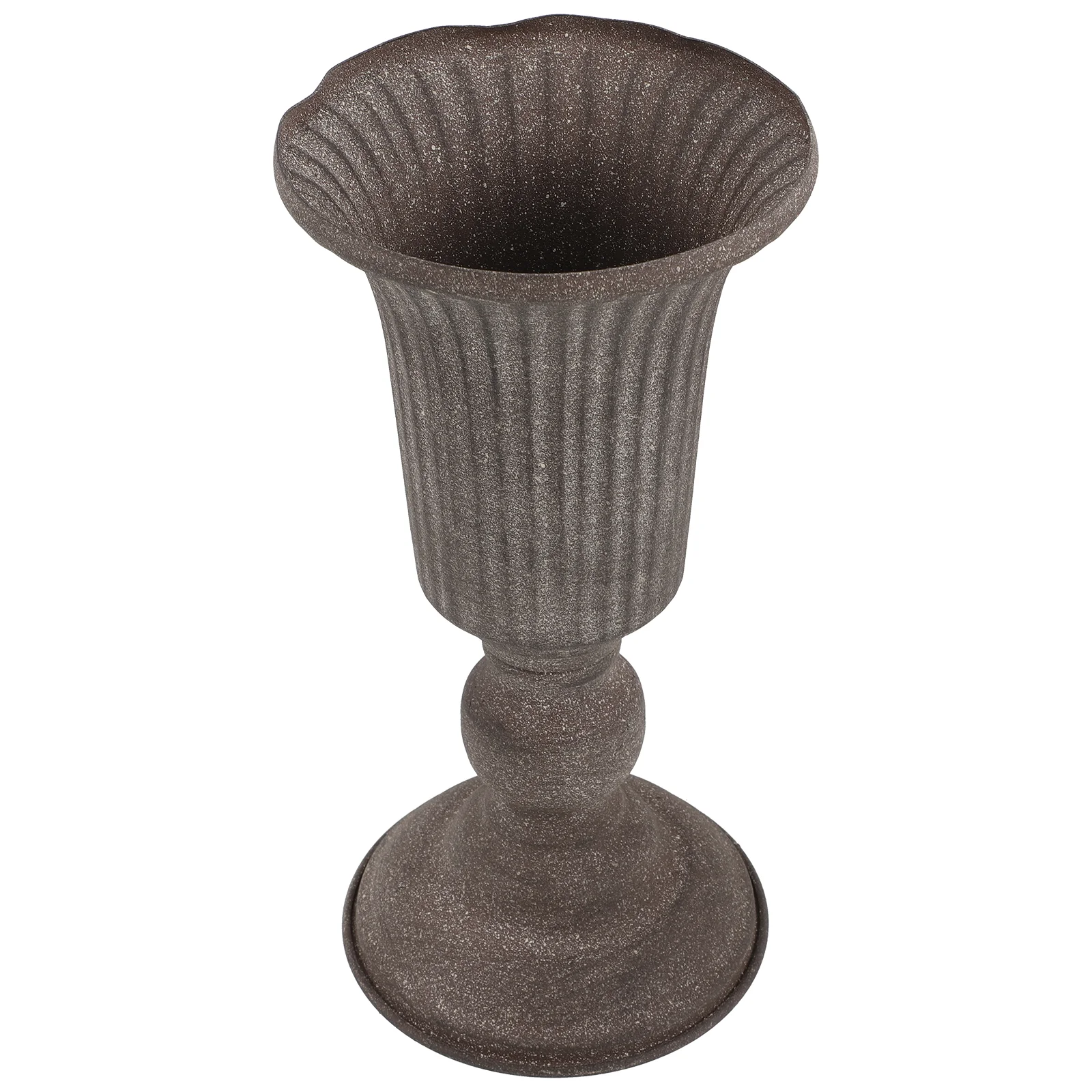 Garden Urn Patio Planter Outdoor Indoor Vintage Iron Flower Plant Pot for Party Festive
Garden Urn Patio Planter Outdoor Indoor Vintage Iron Flower Plant Pot for Party Festive