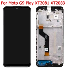 Écran tactile LCD avec châssis, 6.5 pouces, pour Motorola MOTO G9 E7 Plus XT2081 XT2083, Original=