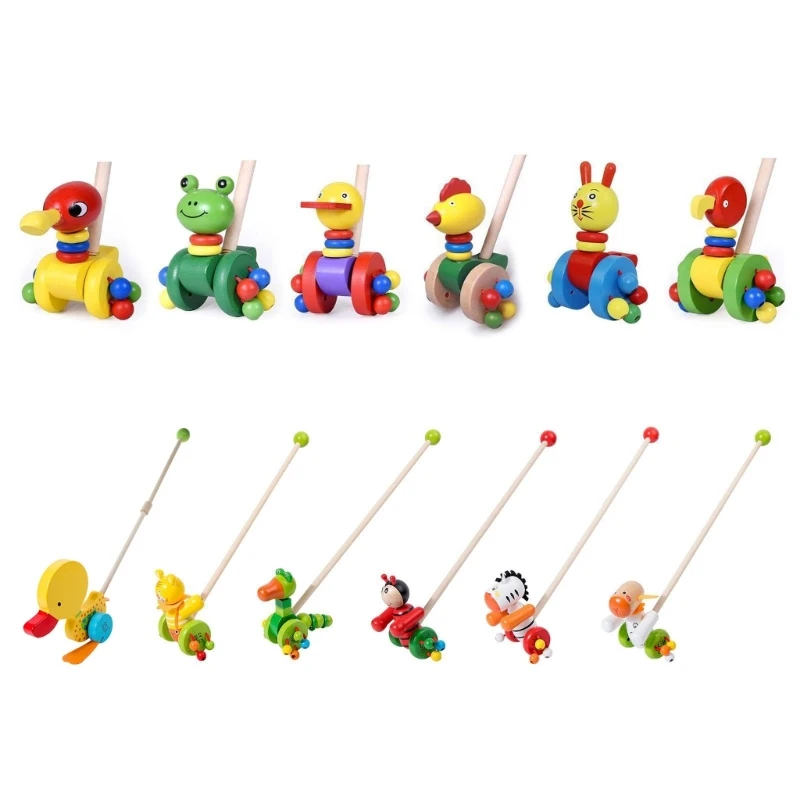 

Baby Learning Walking Toy Boys Girls Gifts Wooden Pole Toy Waddling Toy Preschool Learning Activities