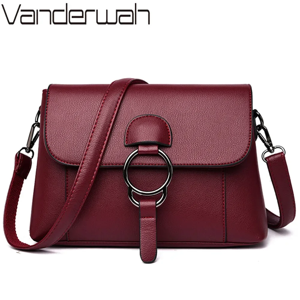 

Brand Luxury Women Messenger Bags Leather Handbags Designer Fashion Ladies Shoulder Bag Crossbody Bags For Women Sac A Main