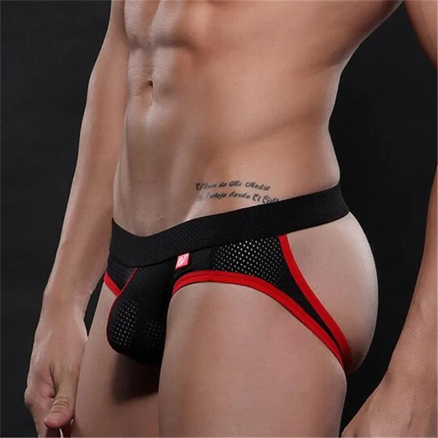 Summer Mesh Jockstrap Men Thong Underwear Sexy Pouch Backless Jock Strap G String Underpants Slips Erotic Lingerie Male Panties
Summer Mesh Jockstrap Men Thong Underwear Sexy Pouch Backless Jock Strap G String Underpants Slips Erotic Lingerie Male Panties