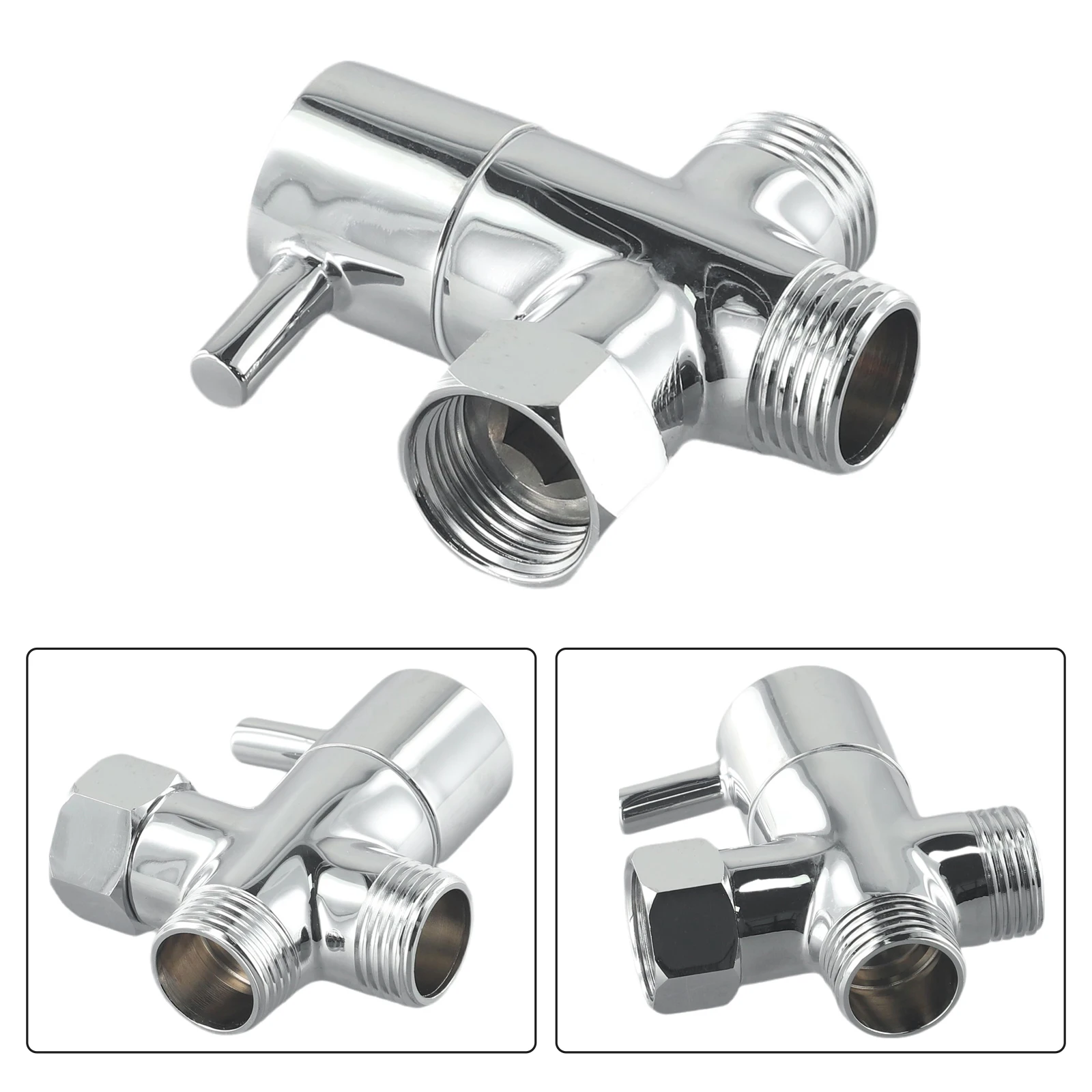 3-Way Diverter Valve Garden Home 0.6-1.5mpa Kitchen Mixer Tap 4-points Shower Head Angle Valve T-Adapter G1/2in
3-Way Diverter Valve Garden Home 0.6-1.5mpa Kitchen Mixer Tap 4-points Shower Head Angle Valve T-Adapter G1/2in