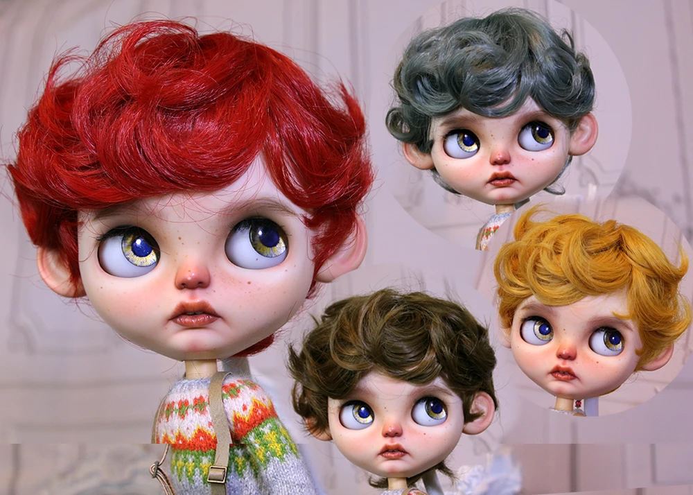Кукольный парик Blythes, подходит для 1/6, 9-10 дюймов, размер, модный, новый, универсальное, маленькое, Вьющееся, искусственное, высокотемпературное шелковое, цена, кудрявые волосы
Кукольный парик Blythes, подходит для 1/6, 9-10 дюймов, размер, модный, новый, универсальное, маленькое, Вьющееся, искусственное, высокотемпературное шелковое, цена, кудрявые волосы