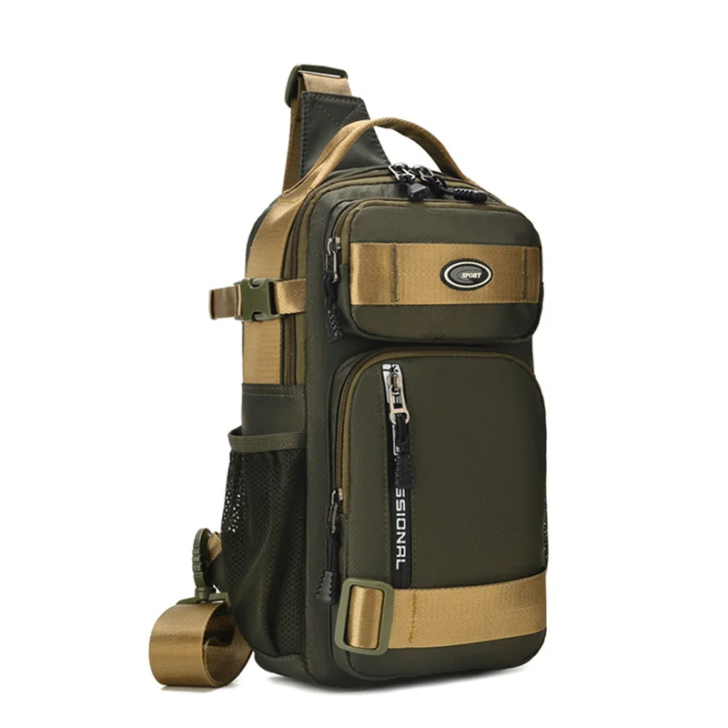 Fashion Large Capacity Shoulder Bag Men's Casual Outdoor Travel Messenger Bag Multifunctional Waterproof Large Chest Bag
Fashion Large Capacity Shoulder Bag Men's Casual Outdoor Travel Messenger Bag Multifunctional Waterproof Large Chest Bag