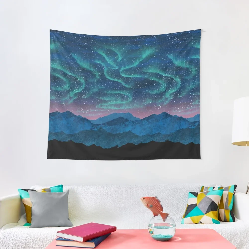 Aurora borealis over mountains Tapestry Decorations For Your Bedroom House Decorations Wall Decoration Wall Hanging Tapestry
Aurora borealis over mountains Tapestry Decorations For Your Bedroom House Decorations Wall Decoration Wall Hanging Tapestry