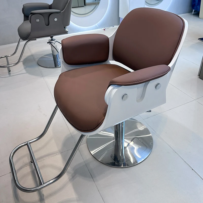 

Cosmetic Beauty Barber Chairs Stylist Stool Adjustable Luxury Swivel Chair Pedicure Arm Sedia Girevole Salon Furniture HD50LF