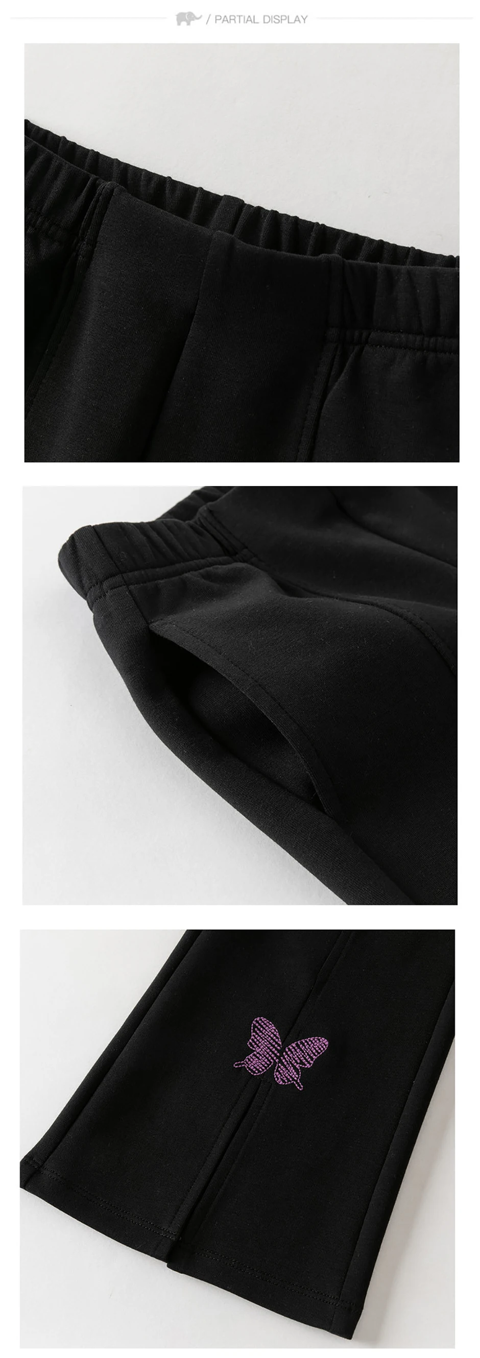 بنطلون ديف بيلا الربيعي للفتيات مع تطريز، جينز كاجوال عصري بخصر مطاطي وقصة واسعة من الأسفل، بنطلون رسمي للحفلات للأطفال DK1261146 بنطلون ديف بيلا الربيعي للفتيات مع تطريز، جينز كاجوال عصري بخصر مطاطي وقصة واسعة من الأسفل، بنطلون رسمي للحفلات للأطفال DK1261146