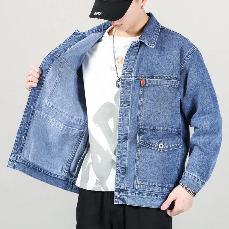 Autumn Winter Denim Jacket Men's Oversized 8XL Casual Streetwear Jackets Coats Men Outerwear Jacket Coats Flight Male Jackets
Autumn Winter Denim Jacket Men's Oversized 8XL Casual Streetwear Jackets Coats Men Outerwear Jacket Coats Flight Male Jackets