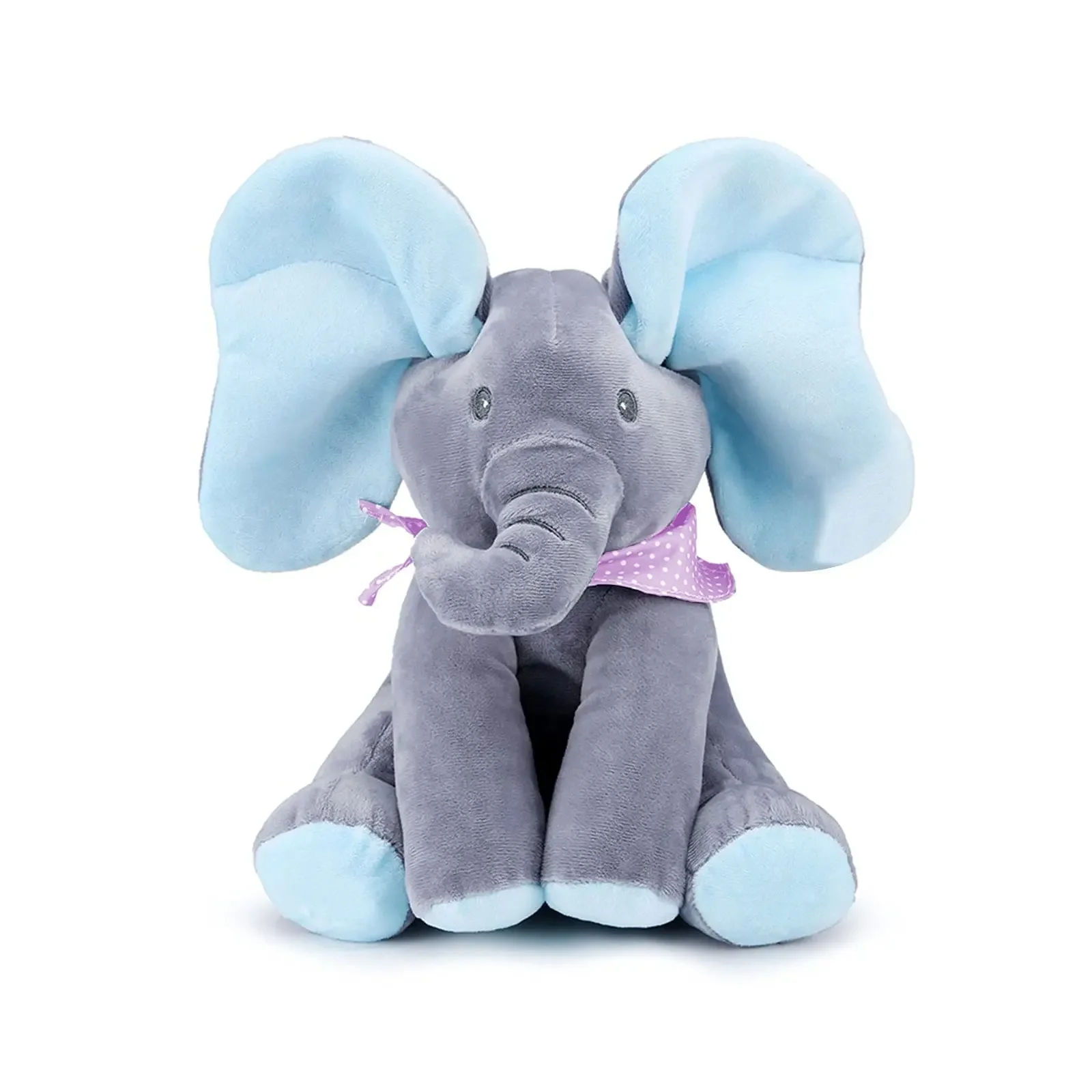 

Анимационные игрушки-слоны, плюшевый Поющий слон с ушками, движущийся, очаровательный слон, мягкая игрушка-животное для ребенка