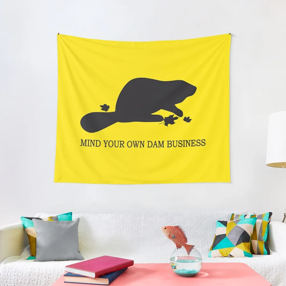 Mind your own dam business Canadian Beaver Don't tread on me parody Gadsden snek yellow flag version HD HIGH QUALITY ON Tapestry
Mind your own dam business Canadian Beaver Don't tread on me parody Gadsden snek yellow flag version HD HIGH QUALITY ON Tapestry