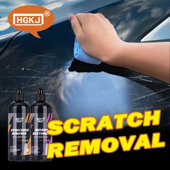 Ferramenta Essencial para Recuperar o Brilho do Seu Carro: Compre Agora o Kit de Cera para Reparo de Arranhões de Carro 8 S11 Car Scratch Removal Kit Liquid Wax Compound Anti Scratch Repair Polishing Paste Paint Care Maintenance Cars Detailing HGKJ