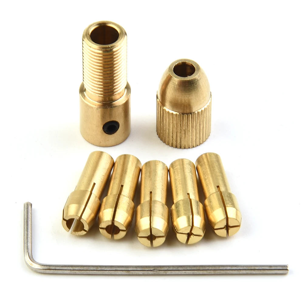 Heads Drill chuck Set Tools 7pcs Attachment Connector Drilling Electric grinder cap Fixture Convenient Durable
Heads Drill chuck Set Tools 7pcs Attachment Connector Drilling Electric grinder cap Fixture Convenient Durable