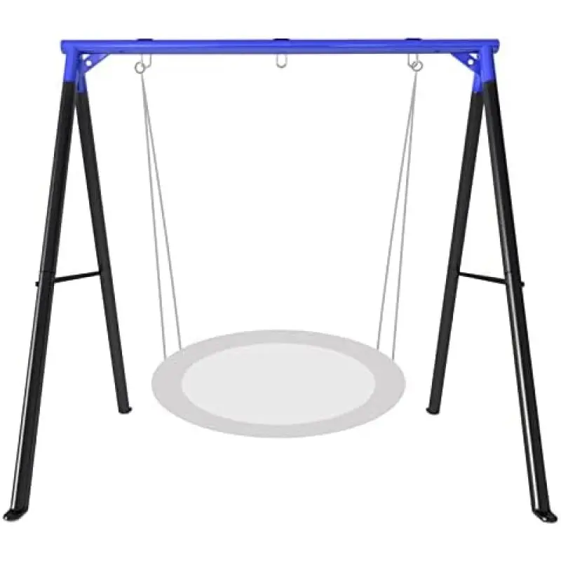 Heavy Duty Metal Frame With Ground Nails, Swing Stand 440Lbs Load Capacity, Fits Most Swings, Great For Indoor And
Heavy Duty Metal Frame With Ground Nails, Swing Stand 440Lbs Load Capacity, Fits Most Swings, Great For Indoor And