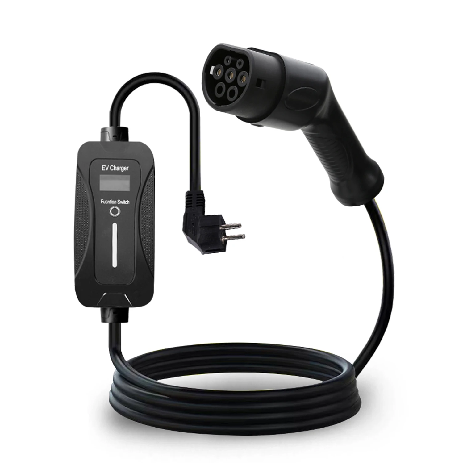 Hot-selling Factory 230V Type2 Charging Station Schuko Plug 16A 3.5Kw Portable EV Charger adjustable current
Hot-selling Factory 230V Type2 Charging Station Schuko Plug 16A 3.5Kw Portable EV Charger adjustable current