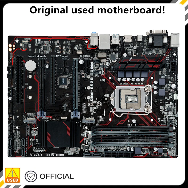 B250 PRO For PRIME B250-PRO ATX Original Used Desktop Intel B250 64GB DDR4 Motherboard LGA 1151 i7/i5/i3 USB3.0 SATA3
B250 PRO For PRIME B250-PRO ATX Original Used Desktop Intel B250 64GB DDR4 Motherboard LGA 1151 i7/i5/i3 USB3.0 SATA3