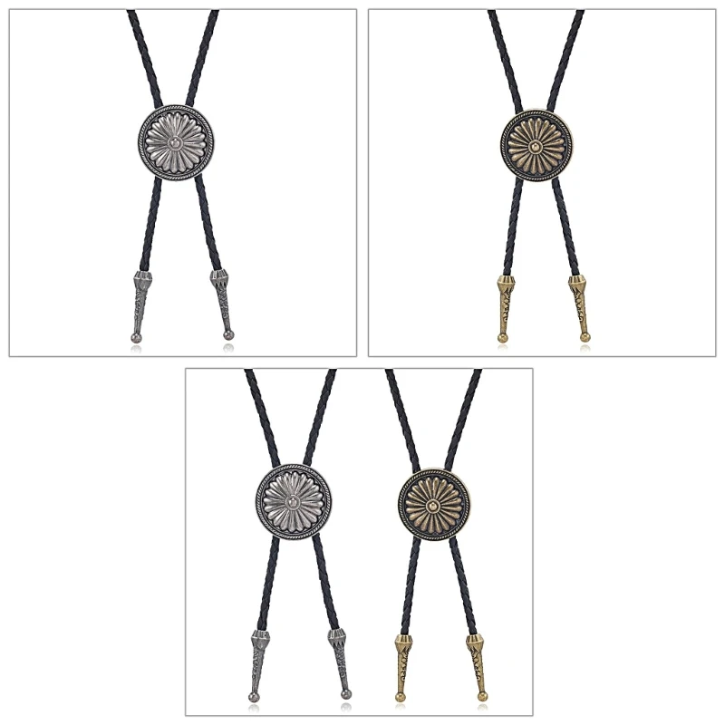 50JB Mens Cowboy Pendant Round Flower Necklace Leather Bolo Tie Jewelry Shirt Chain
50JB Mens Cowboy Pendant Round Flower Necklace Leather Bolo Tie Jewelry Shirt Chain