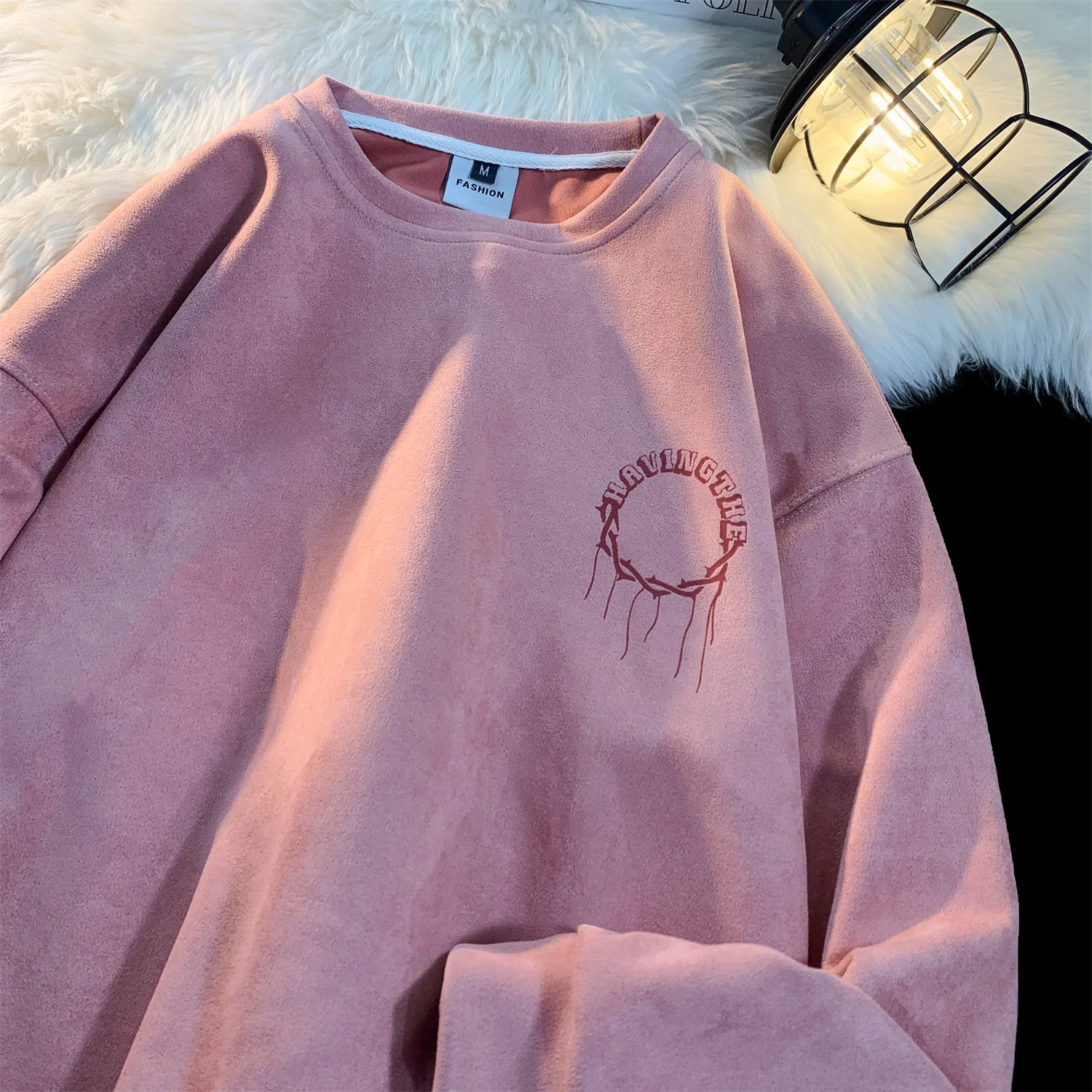 Brand Suede Pullovers Sweater Men Baggy Oversized Fashion Printed O-neck Streetwear Hip Hop Tops Male Basic Sports Shirt
Brand Suede Pullovers Sweater Men Baggy Oversized Fashion Printed O-neck Streetwear Hip Hop Tops Male Basic Sports Shirt