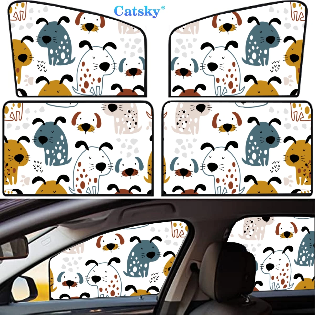 4 Pieces Privacy Car Window Sun Shades Magnetic Blackout Car Window Covers Car Curtains Car Window Sun Shades Covers Auto
4 Pieces Privacy Car Window Sun Shades Magnetic Blackout Car Window Covers Car Curtains Car Window Sun Shades Covers Auto