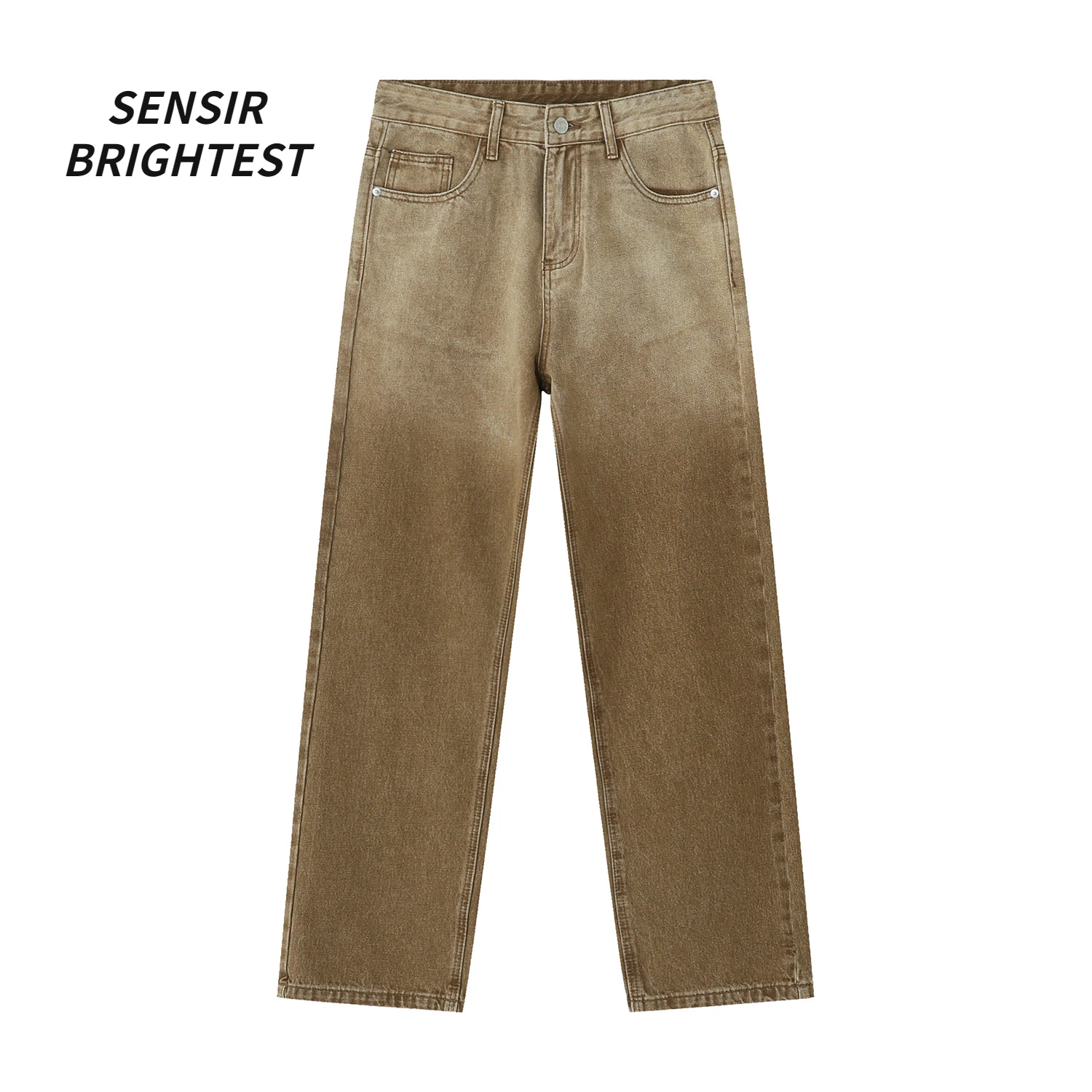 2023 Spring New Men's Daily Commuter Casual Pants Retro Denim Pants Fit Small Foot Mouth Khaki Fade Color
2023 Spring New Men's Daily Commuter Casual Pants Retro Denim Pants Fit Small Foot Mouth Khaki Fade Color