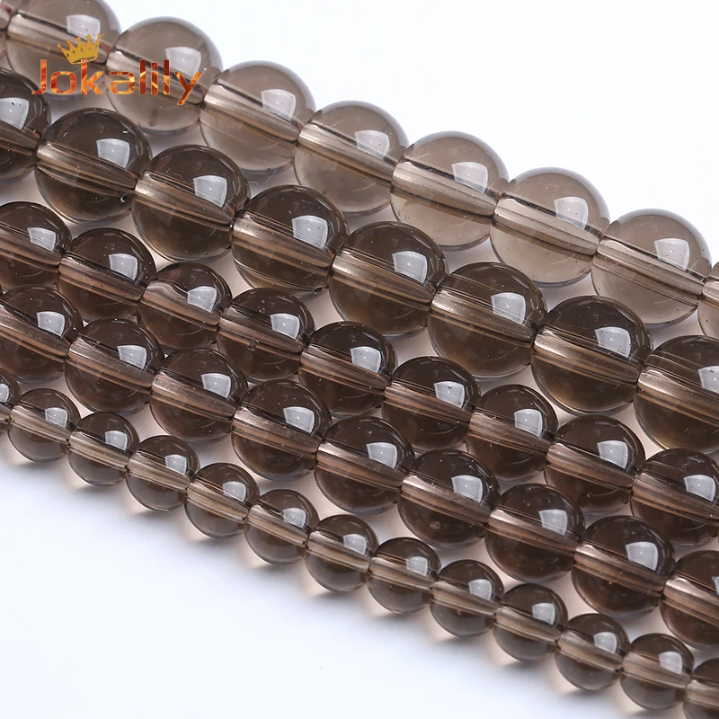 Natural Smoky Crystal Quartzs Beads For Jewelry Making Round Loose Stone Beads Fit Diy Bracelet Necklace Handmade 4 6 8 10mm 15"
Natural Smoky Crystal Quartzs Beads For Jewelry Making Round Loose Stone Beads Fit Diy Bracelet Necklace Handmade 4 6 8 10mm 15"