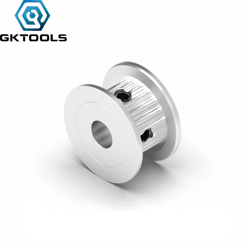 

GKTOOLS GT2 25 Teeth Tooth Idler Timing Pulley Bore 4/5/6/6.35/8/10mm for 6mm/10mm timing Belt Used In Linear 3D Printer Parts