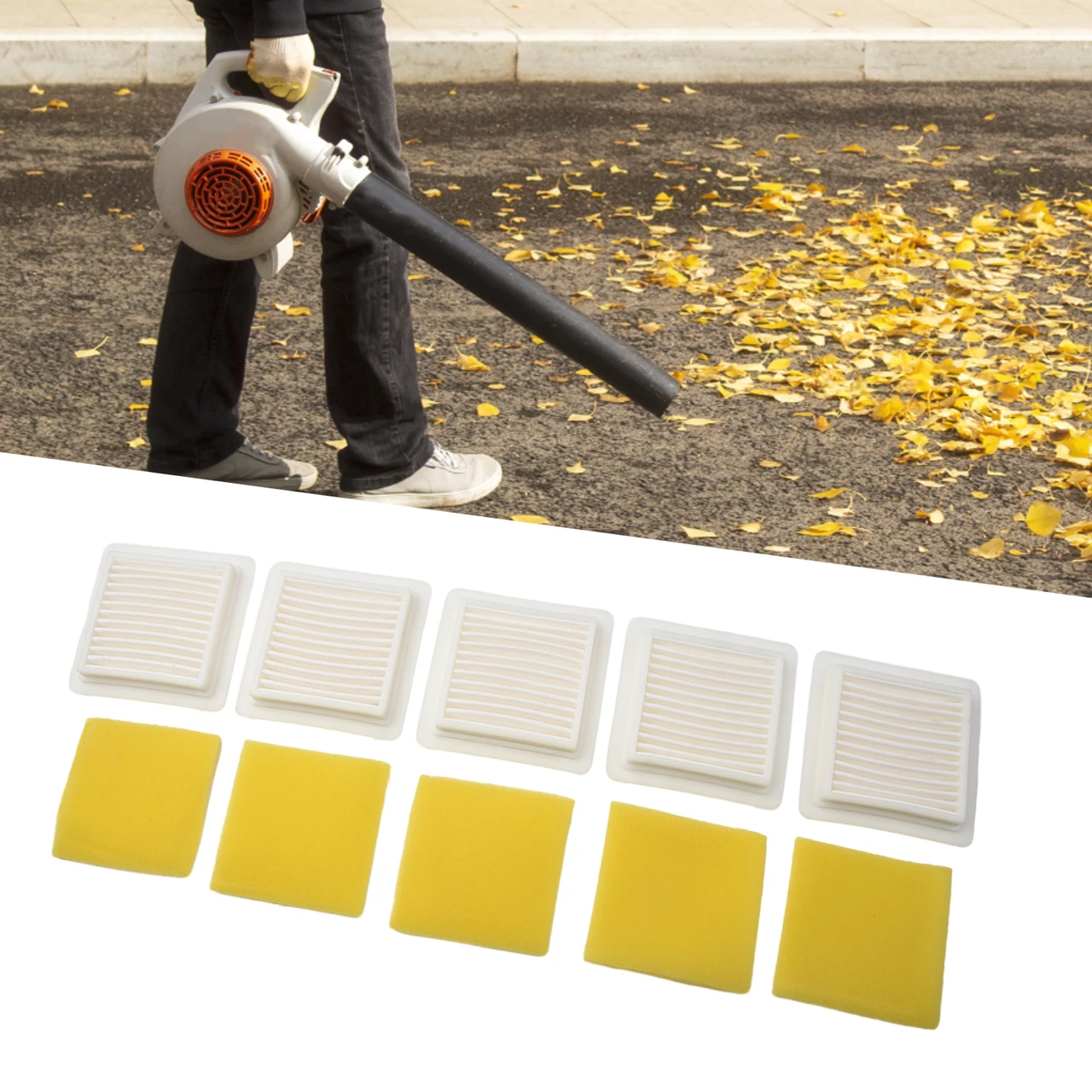5pack Air Filter Combo For ECHO SRM-2620 SHC-2620 Trimmers A226002030 Edgers Blowers Hand Held Gaden Power Tool Accessories
5pack Air Filter Combo For ECHO SRM-2620 SHC-2620 Trimmers A226002030 Edgers Blowers Hand Held Gaden Power Tool Accessories