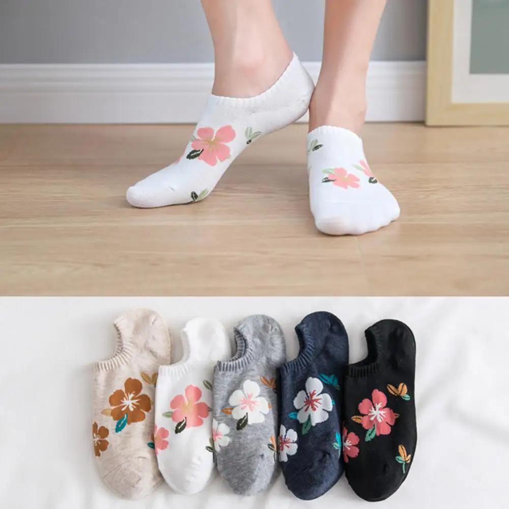 Women Socks Flower Print Women's Low-cut Socks Stylish Odor-free Sweat-absorbent Boat Socks for Ladies Lightweight Women Socks
Women Socks Flower Print Women's Low-cut Socks Stylish Odor-free Sweat-absorbent Boat Socks for Ladies Lightweight Women Socks
